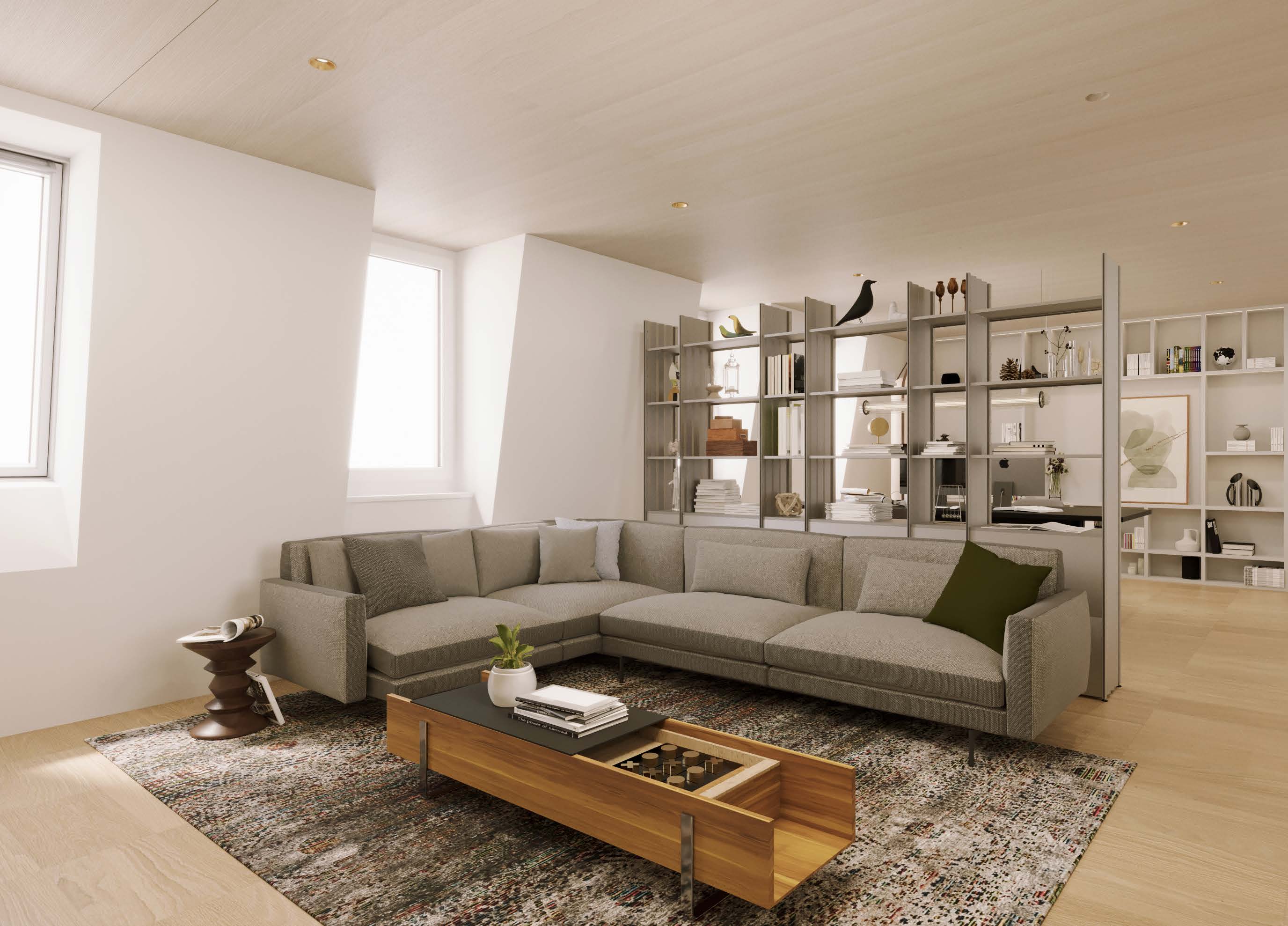 Attika Loft · Dachgeschoss 1+2 · Ansicht 5