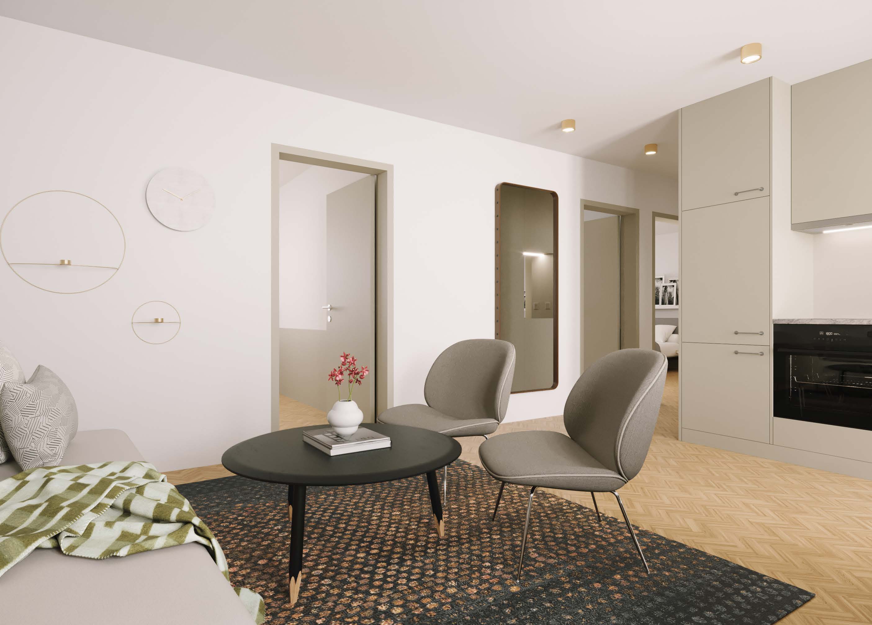 4‑Zimmer Wohnung · 1. Obergeschoss · Innenraum