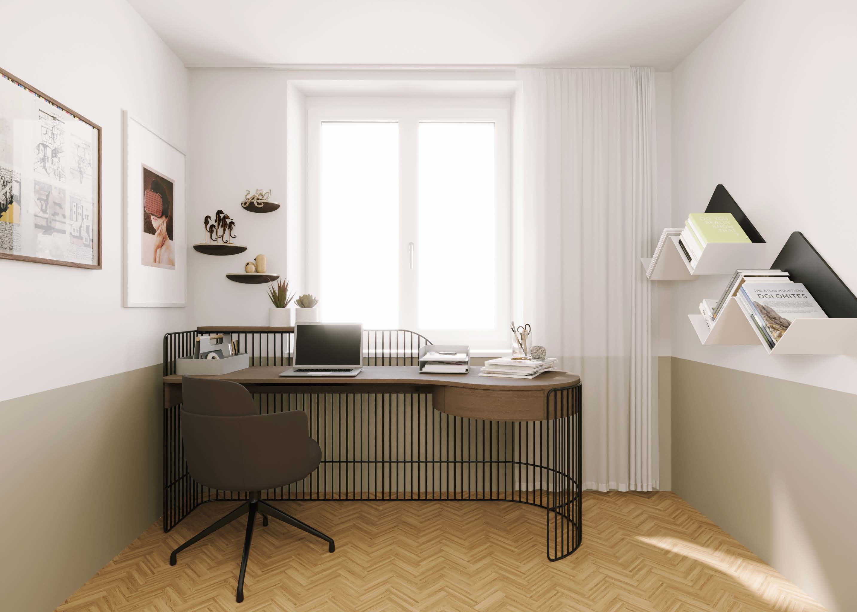 4‑Zimmer Wohnung · 1. Obergeschoss · Ansicht 4