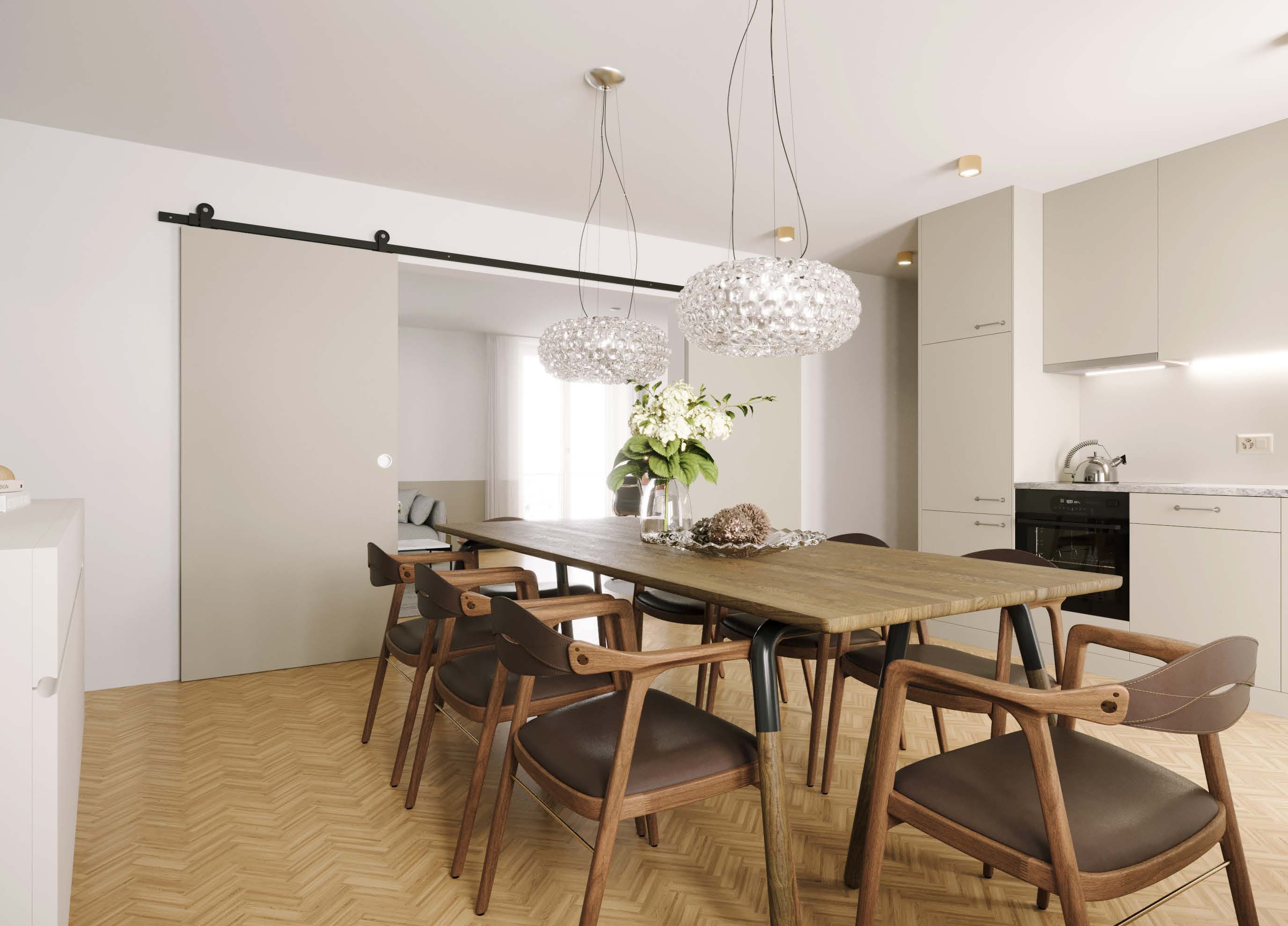 4‑Zimmer Wohnung · 4. Obergeschoss · Ansicht 3