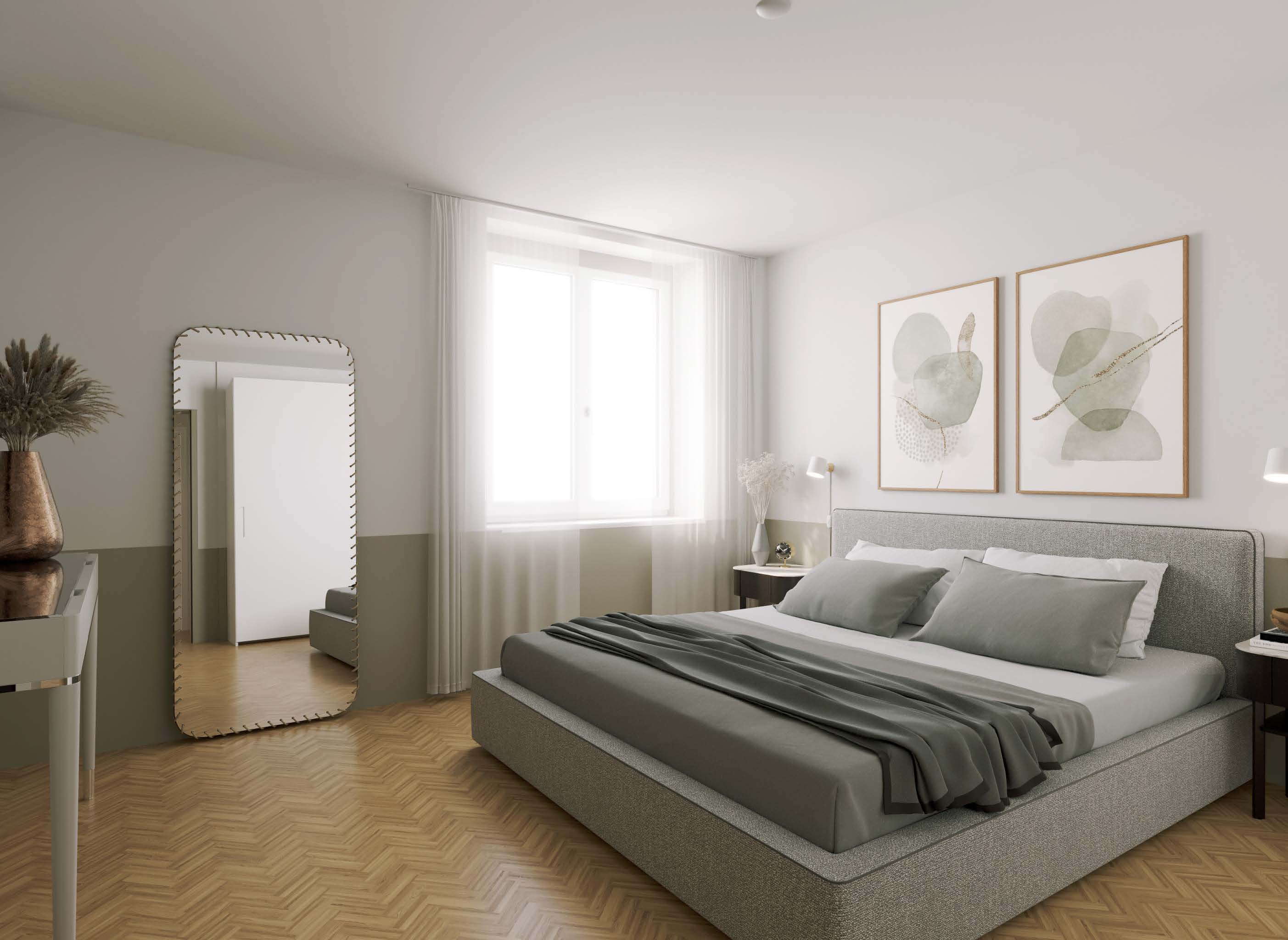 4‑Zimmer Wohnung · 4. Obergeschoss · Ansicht 9
